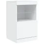 Aparador con luces LED blanco 123x37x67 cm de , Aparadores - Ref: Foro24-3209058, Precio: 172,36 €, Descuento: %