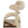 Rascador para gatos con poste de sisal 40 cm beige y marrón de vidaXL, Mobiliario para gatos - Ref: Foro24-170545, Precio: 40...