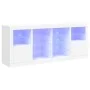Aparador con luces LED blanco 163x37x67 cm de , Aparadores - Ref: Foro24-3209093, Precio: 187,57 €, Descuento: %