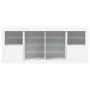 Aparador con luces LED blanco 163x37x67 cm de , Aparadores - Ref: Foro24-3209093, Precio: 187,57 €, Descuento: %