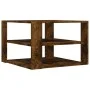 Mesa de centro madera ingeniería roble ahumado 59,5x59,5x40 cm de , Mesas de centro - Ref: Foro24-834254, Precio: 30,12 €, De...
