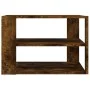 Mesa de centro madera ingeniería roble ahumado 59,5x59,5x40 cm de , Mesas de centro - Ref: Foro24-834254, Precio: 30,12 €, De...