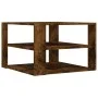 Mesa de centro madera ingeniería roble ahumado 59,5x59,5x40 cm de , Mesas de centro - Ref: Foro24-834254, Precio: 30,12 €, De...