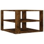 Mesa de centro madera ingeniería roble ahumado 59,5x59,5x40 cm de , Mesas de centro - Ref: Foro24-834254, Precio: 30,40 €, De...