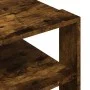 Mesa de centro madera ingeniería roble ahumado 59,5x59,5x40 cm de , Mesas de centro - Ref: Foro24-834254, Precio: 30,12 €, De...