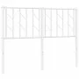 Kopfteil aus weißem Metall, 120 cm von , Kopf- und Fußteile - Ref: Foro24-374517, Preis: 28,11 €, Rabatt: %