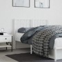Cabecero de metal blanco 120 cm de , Cabeceros y pies de cama - Ref: Foro24-374517, Precio: 28,48 €, Descuento: %