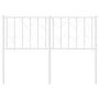 Kopfteil aus weißem Metall, 120 cm von , Kopf- und Fußteile - Ref: Foro24-374517, Preis: 28,11 €, Rabatt: %