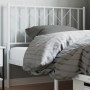 Cabecero de metal blanco 100 cm de , Cabeceros y pies de cama - Ref: Foro24-374515, Precio: 25,07 €, Descuento: %