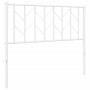 Cabecero de metal blanco 100 cm de , Cabeceros y pies de cama - Ref: Foro24-374515, Precio: 25,07 €, Descuento: %