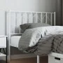 Kopfteil aus weißem Metall, 100 cm von , Kopf- und Fußteile - Ref: Foro24-374515, Preis: 24,73 €, Rabatt: %