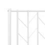 Kopfteil aus weißem Metall, 100 cm von , Kopf- und Fußteile - Ref: Foro24-374515, Preis: 24,73 €, Rabatt: %