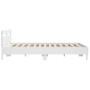 Estructura cama con cabecero madera ingeniería blanco 200x200cm de , Camas y somieres - Ref: Foro24-3207392, Precio: 135,14 €...