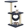 Rascador para gatos con poste de sisal 65 cm azul oscuro de vidaXL, Mobiliario para gatos - Ref: Foro24-170550, Precio: 39,62...
