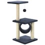 Rascador para gatos con poste de sisal 65 cm azul oscuro de vidaXL, Mobiliario para gatos - Ref: Foro24-170550, Precio: 39,62...