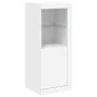 Sideboards with LED lights 3 pieces white engineered wood by , Sideboards - Ref: Foro24-3209121, Price: 234,05 €, Discount: %