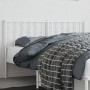 Cabecero de metal blanco 150 cm de , Cabeceros y pies de cama - Ref: Foro24-374520, Precio: 33,55 €, Descuento: %