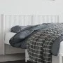 White metal headboard 150 cm by , Headboards and footboards - Ref: Foro24-374520, Price: 33,06 €, Discount: %