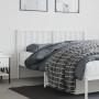 Cabecero de metal blanco 150 cm de , Cabeceros y pies de cama - Ref: Foro24-374520, Precio: 33,55 €, Descuento: %