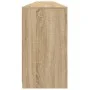 Aparador con luces LED roble Sonoma 283x37x67 cm de , Aparadores - Ref: Foro24-3209018, Precio: 279,59 €, Descuento: %
