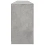 Aparador con luces LED gris hormigón 181,5x37x67 cm de , Aparadores - Ref: Foro24-3209005, Precio: 200,17 €, Descuento: %