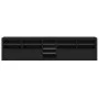 Sideboard with LED lights black 283x37x67 cm by , Sideboards - Ref: Foro24-3209024, Price: 347,29 €, Discount: %