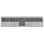 Betongraues Sideboard mit LED-Leuchten 283x37x67 cm von , Sideboards - Ref: Foro24-3209026, Preis: 316,05 €, Rabatt: %