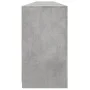Aparador con luces LED gris hormigón 283x37x67 cm de , Aparadores - Ref: Foro24-3209026, Precio: 316,05 €, Descuento: %