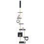 Rascador para gatos con postes de sisal azul oscuro 260 cm de vidaXL, Mobiliario para gatos - Ref: Foro24-170536, Precio: 81,...