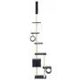Rascador para gatos con postes de sisal azul oscuro 260 cm de vidaXL, Mobiliario para gatos - Ref: Foro24-170536, Precio: 80,...