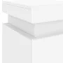 Mesita de noche con luces LED blanco 35x39x55 cm de , Mesitas de noche - Ref: Foro24-836749, Precio: 71,31 €, Descuento: %