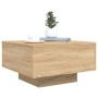 Mesa de centro madera de ingeniería roble Sonoma 55x55x31 cm de , Mesas de centro - Ref: Foro24-836569, Precio: 39,55 €, Desc...