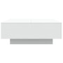 Mesa de centro con luces LED blanco 80x80x31 cm de , Mesas de centro - Ref: Foro24-836588, Precio: 89,73 €, Descuento: %