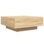Couchtisch aus Sonoma-Eichenholzwerkstoff, 80 x 80 x 31 cm von , Couchtisch - Ref: Foro24-836583, Preis: 67,92 €, Rabatt: %