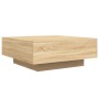 Mesa de centro madera de ingeniería roble Sonoma 80x80x31 cm de , Mesas de centro - Ref: Foro24-836583, Precio: 68,97 €, Desc...