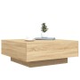 Mesa de centro madera de ingeniería roble Sonoma 80x80x31 cm de , Mesas de centro - Ref: Foro24-836583, Precio: 68,97 €, Desc...