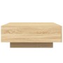 Mesa de centro madera de ingeniería roble Sonoma 80x80x31 cm de , Mesas de centro - Ref: Foro24-836583, Precio: 68,97 €, Desc...