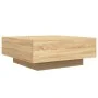 Couchtisch aus Sonoma-Eichenholzwerkstoff, 80 x 80 x 31 cm von , Couchtisch - Ref: Foro24-836583, Preis: 67,92 €, Rabatt: %