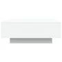Mesa de centro madera de ingeniería blanco 80x80x31 cm de , Mesas de centro - Ref: Foro24-836581, Precio: 73,08 €, Descuento: %