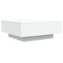 Mesa de centro madera de ingeniería blanco 80x80x31 cm de , Mesas de centro - Ref: Foro24-836581, Precio: 74,27 €, Descuento: %