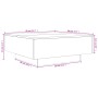 Mesa de centro madera de ingeniería blanco 80x80x31 cm de , Mesas de centro - Ref: Foro24-836581, Precio: 74,27 €, Descuento: %