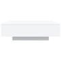 Mesa de centro madera de ingeniería blanco 100x100x31 cm de , Mesas de centro - Ref: Foro24-836595, Precio: 96,91 €, Descuent...