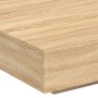Mesa de centro madera de ingeniería roble Sonoma 100x100x31 cm de , Mesas de centro - Ref: Foro24-836597, Precio: 105,26 €, D...