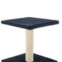 Rascador para gatos con poste de sisal 55 cm azul oscuro de vidaXL, Mobiliario para gatos - Ref: Foro24-170541, Precio: 26,17...