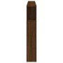 Cabecero LED madera ingeniería roble marrón 200x18,5x103,5 cm de , Cabeceros y pies de cama - Ref: Foro24-837371, Precio: 118...