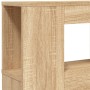Cabecero LED madera ingeniería roble Sonoma 200x18,5x103,5 cm de , Cabeceros y pies de cama - Ref: Foro24-837367, Precio: 92,...
