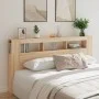 Cabecero LED madera ingeniería roble Sonoma 200x18,5x103,5 cm de , Cabeceros y pies de cama - Ref: Foro24-837367, Precio: 89,...