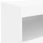 Mesita de noche con luces LED blanco 50x40x45 cm de , Mesitas de noche - Ref: Foro24-836763, Precio: 62,47 €, Descuento: %