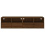 Muebles de pared para TV 2 uds madera roble marrón 60x30x30 cm de , Muebles TV - Ref: Foro24-836867, Precio: 74,58 €, Descuen...