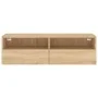 Mueble de pared TV madera ingeniería roble Sonoma 100x30x30 cm de , Muebles TV - Ref: Foro24-836886, Precio: 61,04 €, Descuen...